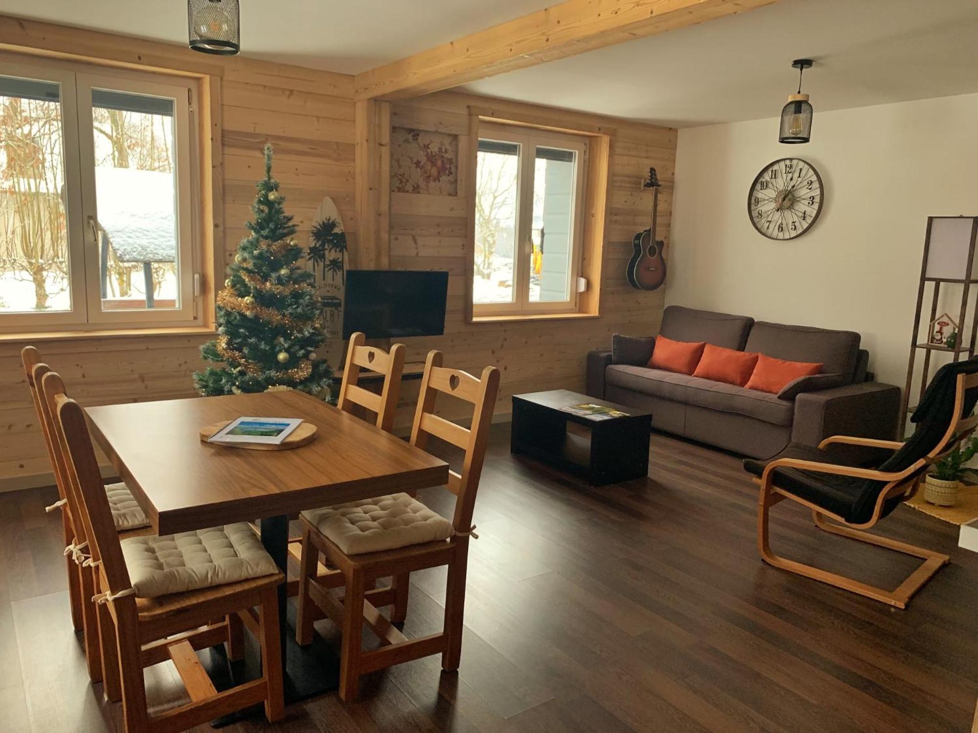 ג'רארדמר Appartement Cosy Avec Jardin Et Barbecue מראה חיצוני תמונה
