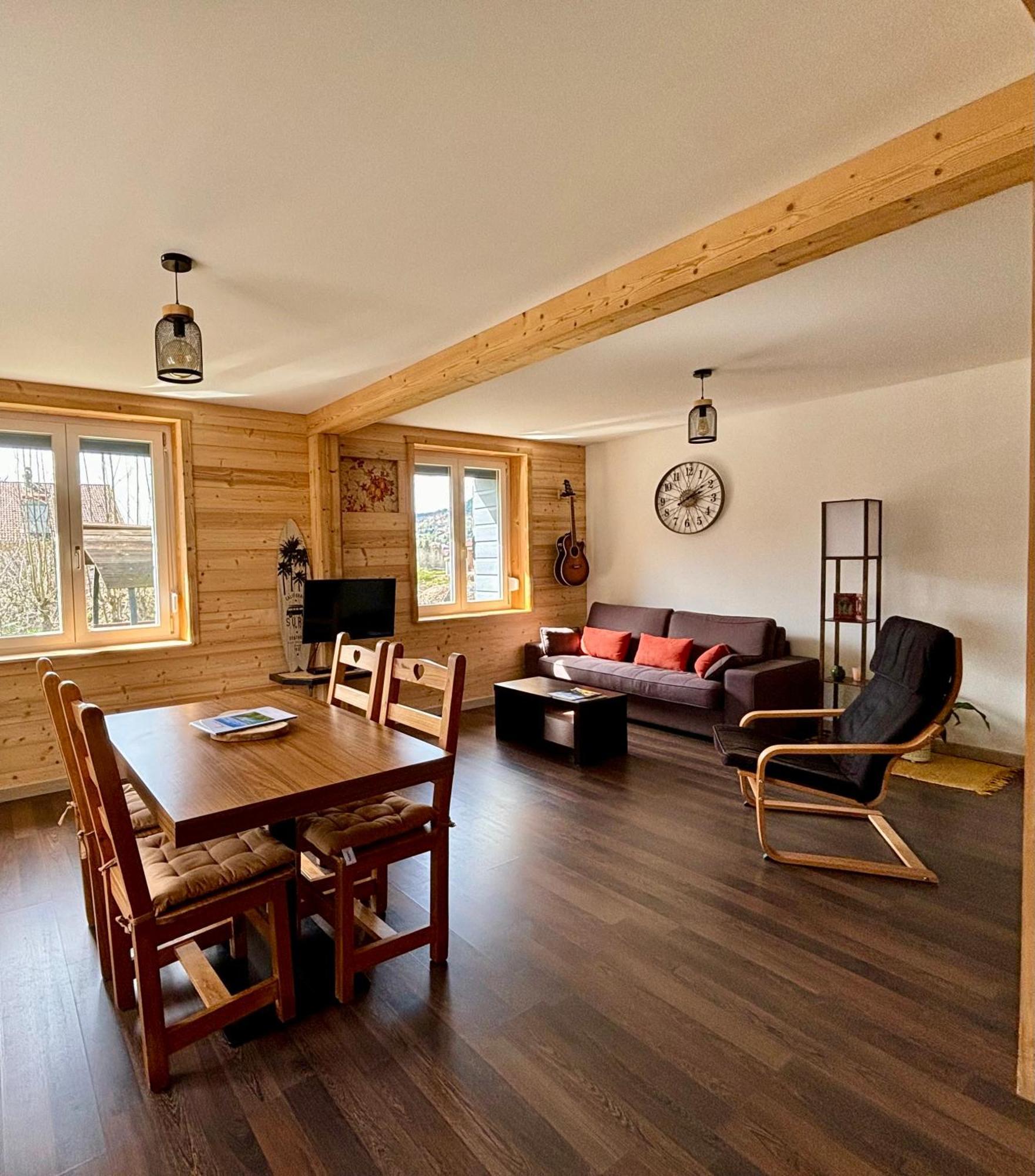 ג'רארדמר Appartement Cosy Avec Jardin Et Barbecue מראה חיצוני תמונה